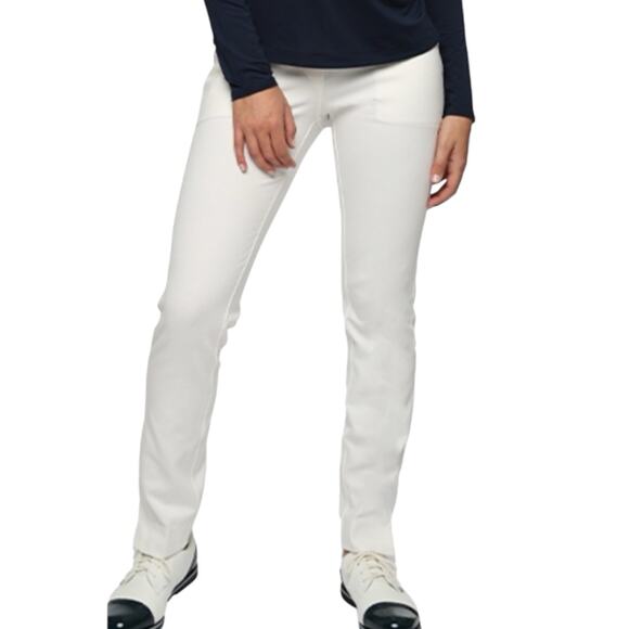 NWD Belyn Key Golf Chalk White Commuter Pants Women’s Slim Fit Size XS - Picture 2 of 10